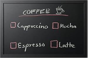 Bi-Office Back2Chalk Essentials Tableau à craie Noir Cadre en MDF Noir Mat 60x40cm