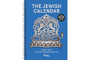 The Jewish Calendar 2026–2027 (5787) 16-Month Planner