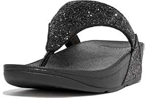 Fitflop Women's Lulu Glitter Toe-thongs Open Toe Sandals
