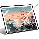 JETech Carta Pellicola Protettiva per iPad Pro 12.9 Pollici (Modello 2022/2021/2020/2018), Display Retina liquido Bordo to Bo