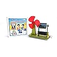 StepsToDo Solar and Electrical Fan Making Kit. Two in One. DIY Science Project. Educational Gift.Teaching and Learning Aid Solar Energy Demonstration Model