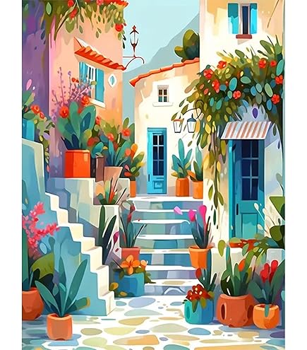 HEIBAGO Oiseau Peinture Numero Adulte Avec Cadre, Fleur Kits De