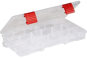 PLANO Rustrictor - StowAway 3500, RUST PREVENTION Tackle box with compartments, Fishing Tackle Organizer box, Heavy duty organisation boxes for, fishing lures, hard and softbaits & crackbaits