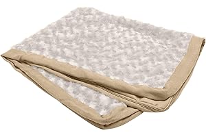 Furhaven Ersatzbezug für Hundebett, aus Kunstfell und Wildleder, besonders weich, GröÃŸe L, cremefarben