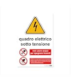 RS PRO Rischio di caduta Etichetta di avvertimento e pericolo Autoadesivo | RS