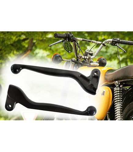 MZA Brems- & Kupplungshebel Aus Alu, Blau – Für Simson Mit Scheibenbremse