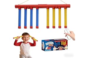 OEYHKJYXGS Catching Sticks Games, 2026 New Drop Sticks Game With 3 Adjustable Speed, Quick Reactions Training Toy and Reaction Game - Promotes Hand-eye Coordination, Family Games for Kids and Adults