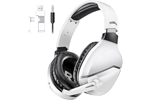 WolfLawS Wireless Gaming Headset with Noise Canceling Microphone for PS5