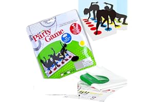 HONGECB Juego de Habilidad para Niños y Adultos, Juego de Piso Familiar Tapete de Juego, Divertido Juego de Enredos Familiar, Juegos de Suelo Gaming Familiar, Moves Mat Junta Game Group, B