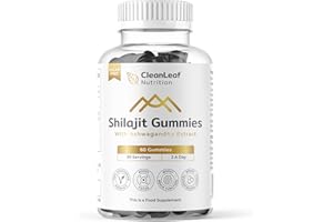 HILLTEN HEALTH Sugar-Free Shilajit Gummies with Ashwagandha | Pure 100% Authentic Himalayan Origin | High Fulvic Acid Content | 85+ Minerals | Boosts Immunity & Energy Vegan | 60 Gummies