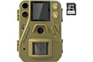 BolyGuard Cámara de rastreo de 37 MP 4K UHD con flash dual (940 nm negro IR y LED blanco), cámara de juego salvaje de visión nocturna IP67 con pantalla LCD a color de 1.44 pulgadas para monitoreo de