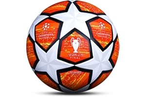 LDLXDR Ballons Match Football- Ballon d'entraînement Toutes Les Tailles 5 4 Match Officiel Adultes Junior Football Futsal