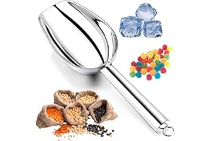 ANIMALUJOS BONDIBUY Cuchara para Hielo, Cogedor de Hielo, Pala de Hielo, Pala de Harina, Cuchara de Harina, Cuchara de Hielo (28 CM)