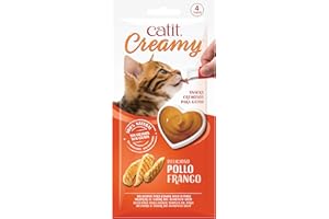 Catit Creamy Sticks 4 friandises à laper pour chat, au poulet