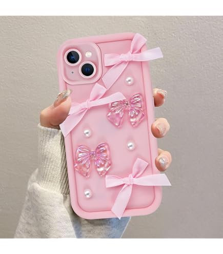 Kueqeay IPhone 13 Hülle Mit 3D Teddybär-Muster – Weiches TPU-Silikon, Stoßfest & Ultra-dünn (6,1 Zoll)
