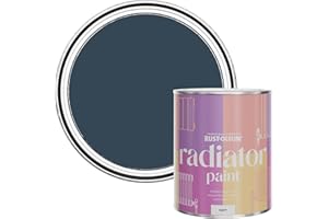 Rust-Oleum Blue Heat Resistant Radiator Paint in Matt Finish - Evening Blue 750ml (SHDRCT1139)