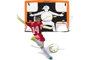 ezmove Football Goal Mini Pop Up Football Net Goals for Kids Garden Training Equipment Boys Gifts