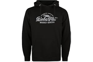 Cotton Soul Star Wars Boba Fett Firespray Mens Hoodie