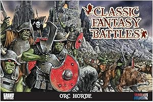 Wargames Atlantic, Batallas clásicas de fantasía, horda de orcos, miniaturas a escala de 15 mm