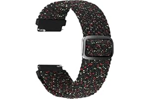 WNIPH Correa Trenzada de 20mm Compatible con Samsung Galaxy Watch 7/FE/6/5/4, Watch 4/6 Classic, Watch 5 Pro, Amazfit GTS 4 Mini/GTS 2 Mini/GTR Mini/Bip 3/Bip 3 Pro, Venu Venu Sq/Sq 2 Música/2 Plus