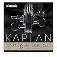 D'Addario Kaplan Golden Spiral Solo Violin String - Single E String - K420B-7 - Violin Strings - 4/4 Scale, Extra-Heavy Tension, Ball End