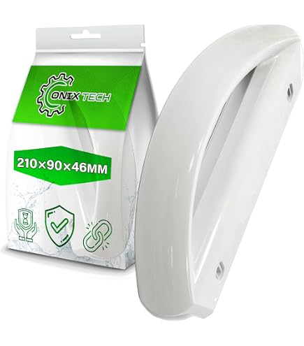 Vhbw Maniglia Per Porta/sportello Compatibile Con Bosch Serie 6 WLK20xx Wlk24xx Lavatrici Sostituisce 648581 00751786 84883592 - 7