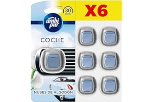 FEBREZE Ambi Pur Nubes De Algodón Difusor Y Fragancia Para Ambientador Eléctrico 6 Unidades