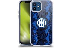 Head Case Designs Licenza Ufficiale Inter Milan Home 2021/22 Kit Crest Custodia Cover in Morbido Gel Compatibile con Apple iPhone 12 / iPhone 12 PRO