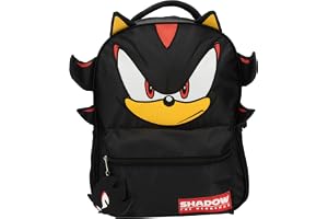 AI ACCESSORY INNOVATIONS Sonic Backpack for Boys & Girls Bookbag with Adjustable Shoulder Straps & Padded Back,16 Inch