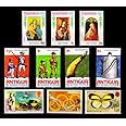 ISC~ Antigua - 10 Different Large Thematic Stamps, Mint Only, All Large & Thematic Genuine Stamps ~ STAMPEX