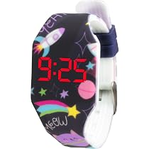 Montre digitale fille 8-10-12 ans violette | Montre numérique enfant