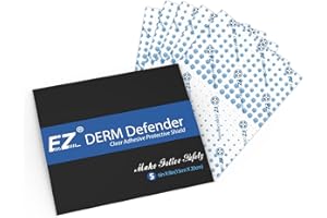 EZ TATTOO EZ Pellicola Tatuaggi - 5 pezzi (15cm X 20cm) Second Skin Tattoo Cerotti Impermeabili per Mare Benda Trasparente Impermeabile per il Recupero Cutaneo Forniture per Tatuaggi