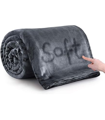 Dreamscene Fleece Blanket Green Throw, Soft Cosy Warm Honeycomb Waffle