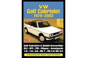 VW Golf Cabriolet 1979 - 2002: Road Test Book: (A Brooklands Road Test Portfolio)