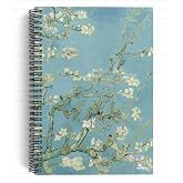 Vincent Van Gogh/Almond Blossom,1890 | Spiralli Defter 01 | A5 | &Ccedil;izgisiz | 100 Sayfa | Sanat