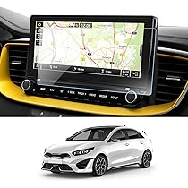 Compatible Ceed Proceed Xceed 2022 LFOTPP Protector De Pantalla Para 2022 Kia Ceed SW GT Line/Proceed GT/XCeed 10,25 Pulgadas Sistema De Medios De GPS Navegación – Antihuellas, Vidrio Templado 9H Resistente A