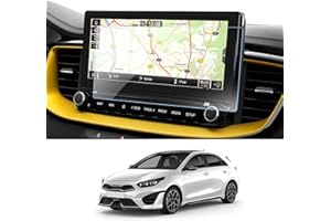 WEIPIN Protector de pantalla de cristal templado para Ki-a Ceed SW GT Line Proceed GT XCeed 2022 2023 2024 2025, protector de pantalla de cristal templado para Ki-a Ceed con antihuellas dactilares