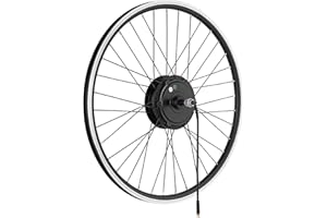 ‎WINDMEILE windmeile | E-Bike Nabenmotor Hinderrad, eingespeicht, Schwarz, 20''/26''/28'', 36V/48V, 250W/500W, E-Bike, Elektro Fahrrad, Pedelec