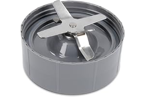 B Bluparts Ersatzmesser Messer für Nutribullet Klingenaufsatz Klingenbasis kompatibel mit 600W und 900W Modellen Edelstahl Ersatzklinge