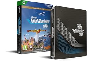 Microsoft Flight Simulator 2024 – Premium Deluxe SteelBook® Edition – Xbox Series X|S and Windows Digital Code