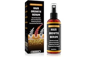 YaaHei Minoxidil 5% Hair Growth Serum for Men & Women - Accelerates Hair Growth, Rosemary Oil for Hair Loss, Natural Hair Oil, 60ml