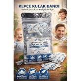 Kep&ccedil;e Kulak Bandı, &Ccedil;ift Taraflı Yapıştırıcı Bant, Bebek, &Ccedil;ocuk ve Yetişkinler i&ccedil;in, G&ouml;r&uuml;nmez ve Hipoalerjenik