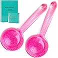 MonétBeauty Ice Globes for Face, Freezer Safe and Highly Effective Facial Globes for Daily Beauty Routines, Face Roller to Tighten Skin, Reduce Puffiness, Enhance Circulation and Complexion (Pink)