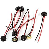 4 Micrófonos Condensador Electret Pequeños - Para Proyectos De Audio Y Electrónica | Tamaño 4x2 Mm, Cable De 2.6 Mm