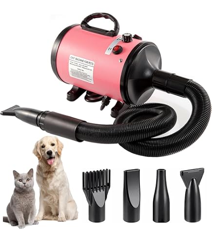 Dog Hair Dryer, 2800 W, Professional Hair Dryer, Blower, Dog Hair