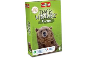 BIOVIVA - Défis Nature - Bioviva Défis Nature Europe - Jeu de société ludique dès 7 ans - 282512, Vert