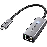 Cable Matters USB-C Ethernet Adapter, 5Gbps | USB4 and Thunderbolt 4/5, Plug and Play for MacBook, Laptops, and USB-C Devices