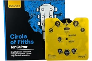 NOISY CLAN Quintenzirkel für Gitarre – Gitarrentheorie-Buch & Akkordrad – Musiktheorie leicht gemacht! Mehr spielen, mehr schreiben, Musik entdecken (Gitarrentheorie)