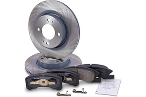 ‎ATEC GERMANY ATEC Germany Bremsenset Vorderachse inkl. Bremsscheiben Ø 251 mm Belüftet + Bremsbeläge Vorne Kompatibel mit MITSUBISHI MIRAGE/SPACE STAR VI Schrägheck (A0_A), MIRAGE VI Stufenheck (A1_A)