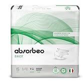 Maxi Diaper Panty - Absorbent Devices for Severe Incontinence, Unisex, Size L (15 Pieces Per Pack)